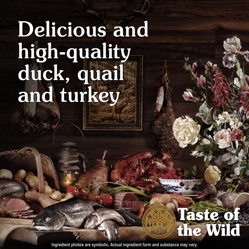 Taste of the Wild Wetlands Canine Recipe with Fowl in Gravy