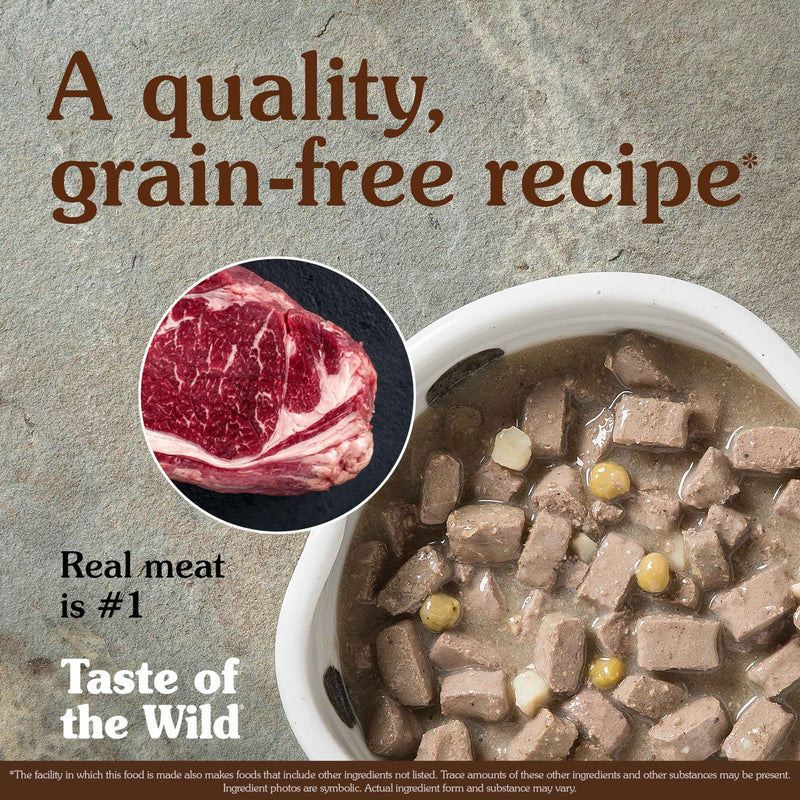Taste of the Wild High Prairie Canine Recipe with Bison in Gravy