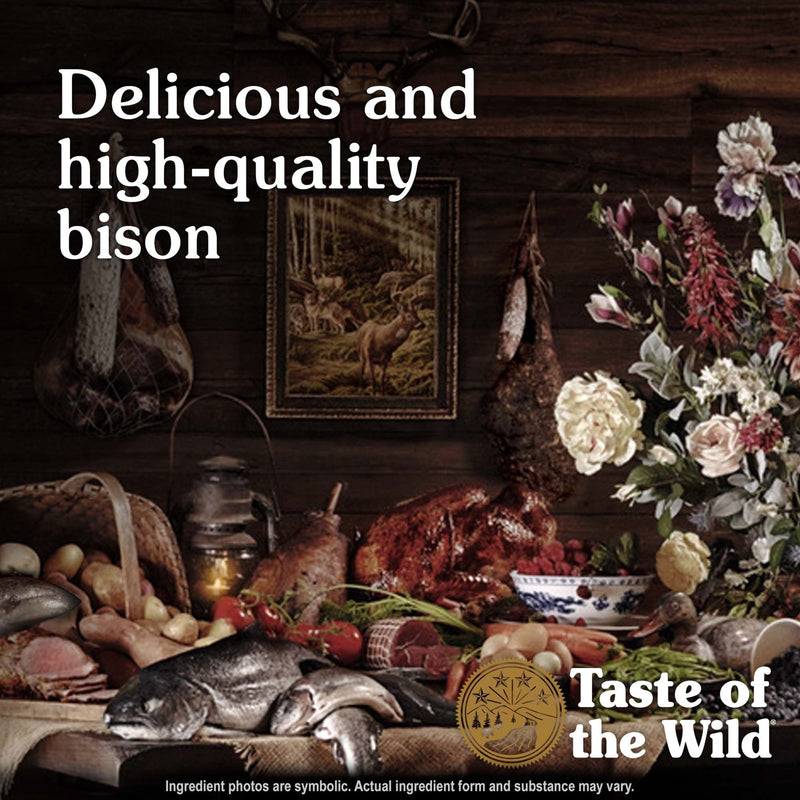 Taste of the Wild High Prairie Canine Recipe with Bison in Gravy