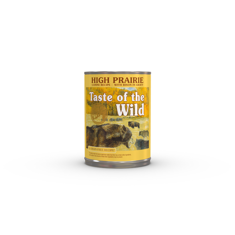 Taste of the Wild High Prairie Canine Recipe with Bison in Gravy