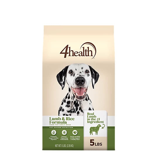 4health with Wholesome Grains Lamb & Rice Formula Adult Dry Dog Food