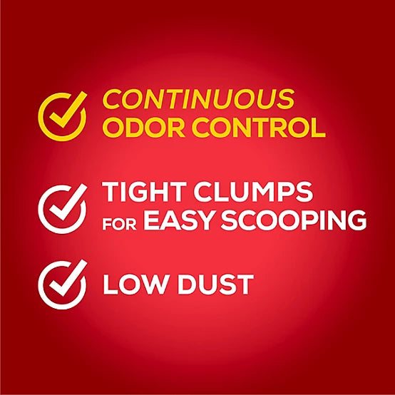 Purina Tidy Cats Scoop 24/7 Performance Continuous Odor Control for Multiple Cats Cat Litter, 40lb