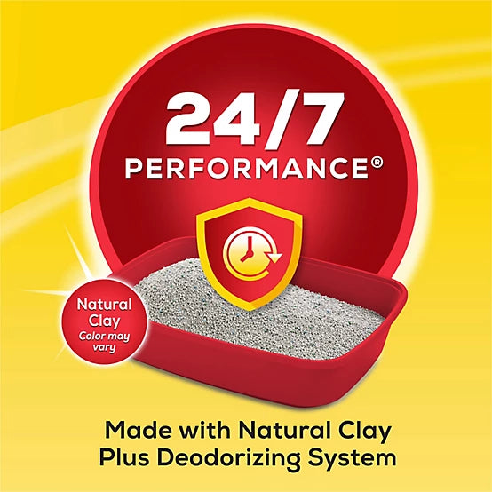 Purina Tidy Cats Scoop 24/7 Performance Continuous Odor Control for Multiple Cats Cat Litter, 40lb