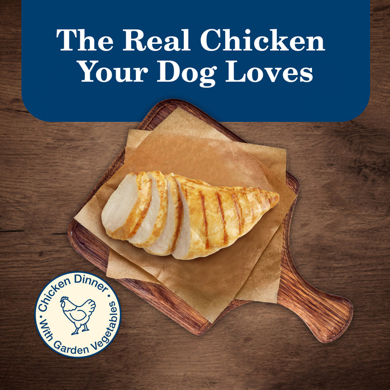 Blue Buffalo Homestyle Recipe Adult Small Breed Wet Dog Food, Made with Natural Ingredients, Chicken Recipe, 5.5-oz. Can
