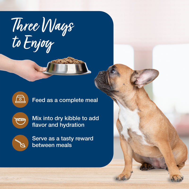 Blue Buffalo Blue's Stew Natural Wet Dog Food, Made with Natural Ingredients, Hunter's Stew, 12.5-oz. Can