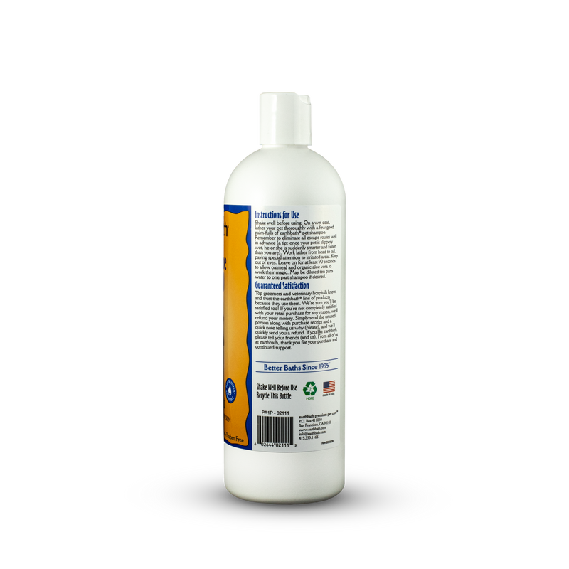 earthbathå¨ Oatmeal & Aloe Shampoo, Vanilla & Almond, 16 oz