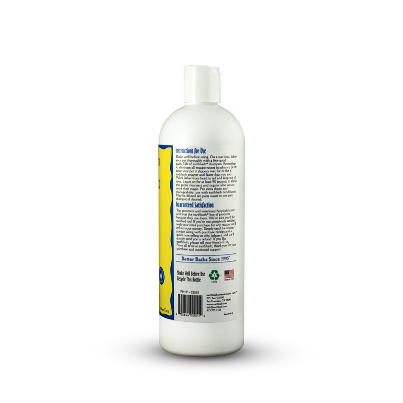 earthbathå¨ Hypoallergenic Shampoo, Fragrance Free, 16 oz