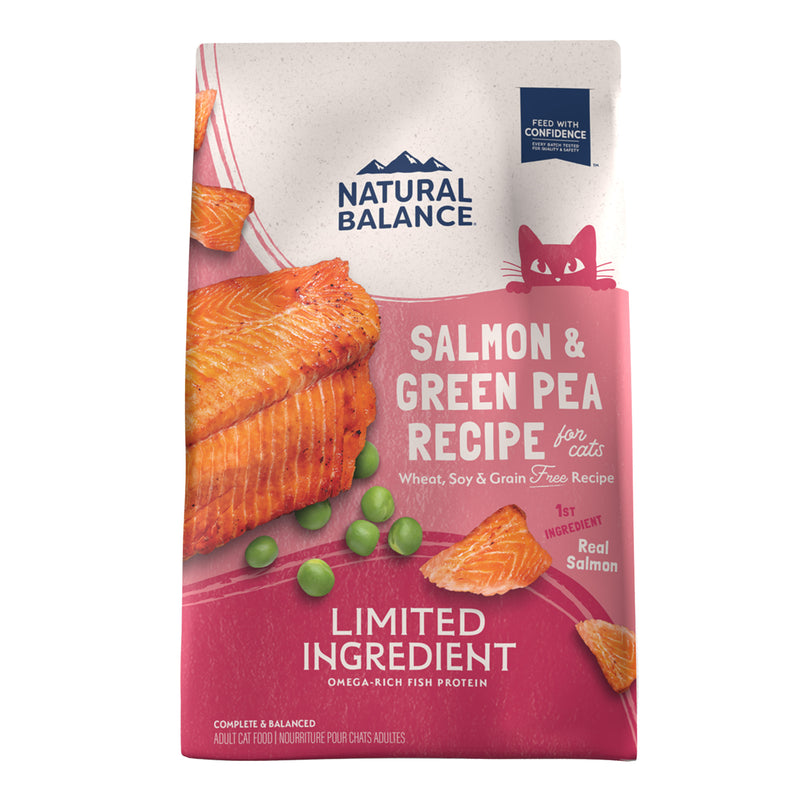 Natural Balance® Limited Ingredient Grain Free Salmon & Green Pea Recipe Cat Dry
