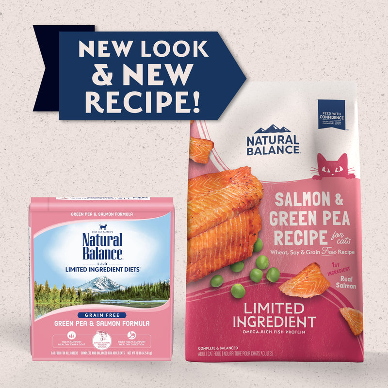 Natural Balance® Limited Ingredient Grain Free Salmon & Green Pea Recipe Cat Dry