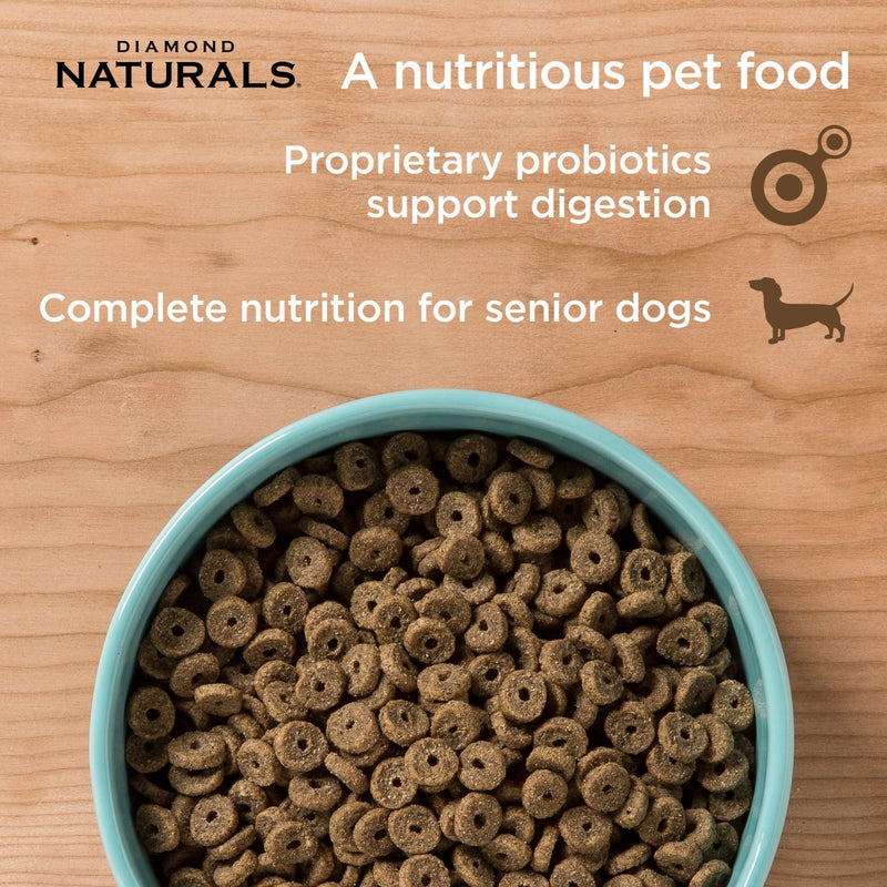 Diamond Naturals Senior Chicken, Egg & Oatmeal Dry Dog Food