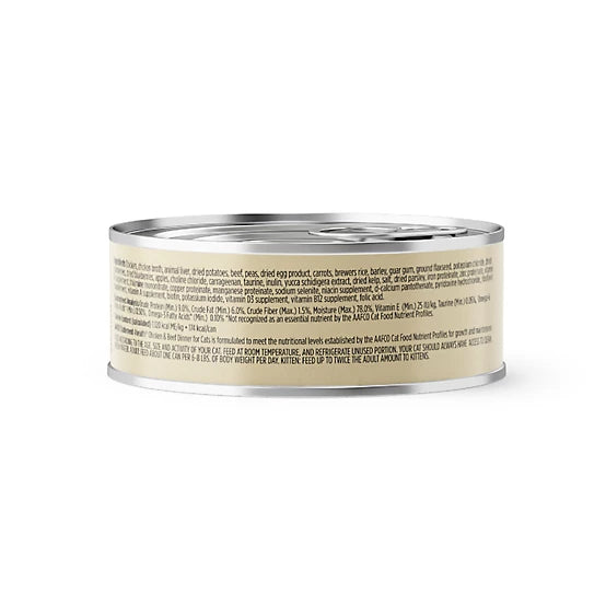 4health with Wholesome Grains All Life Stages Chicken and Beef Dinner Wet Cat Food, 5.5 oz.