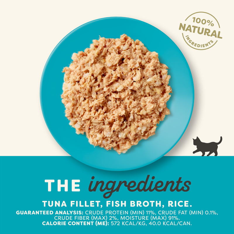 Applaws Kitten Tuna Fillet Recipe in Broth Wet Cat Food 2.47oz Can
