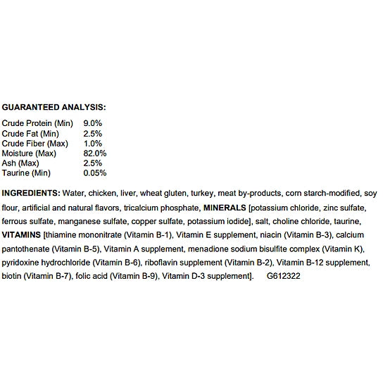 Purina Friskies Adult Shreds with Chicken in Gravy Wet Cat Food, 5.5 oz.