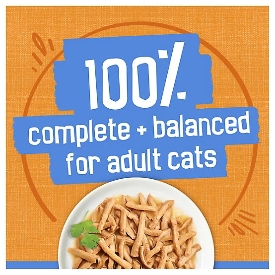 Purina Friskies Adult Shreds with Chicken in Gravy Wet Cat Food, 5.5 oz.