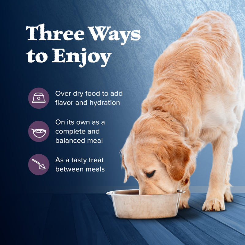 Blue Buffalo Wilderness Adult Wet Dog Food, High-Protein & Grain-Free, Made with Natural Ingredients, Beef & Chicken Grill, 12.5-oz. Can