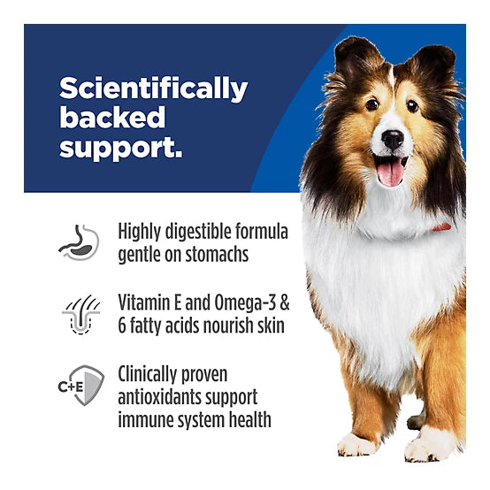 Hill's Science Diet Adult Sensitive Stomach and Skin Grain-Free Minced Salmon and Vegetables Recipe Wet Dog Food, 12.8 oz.