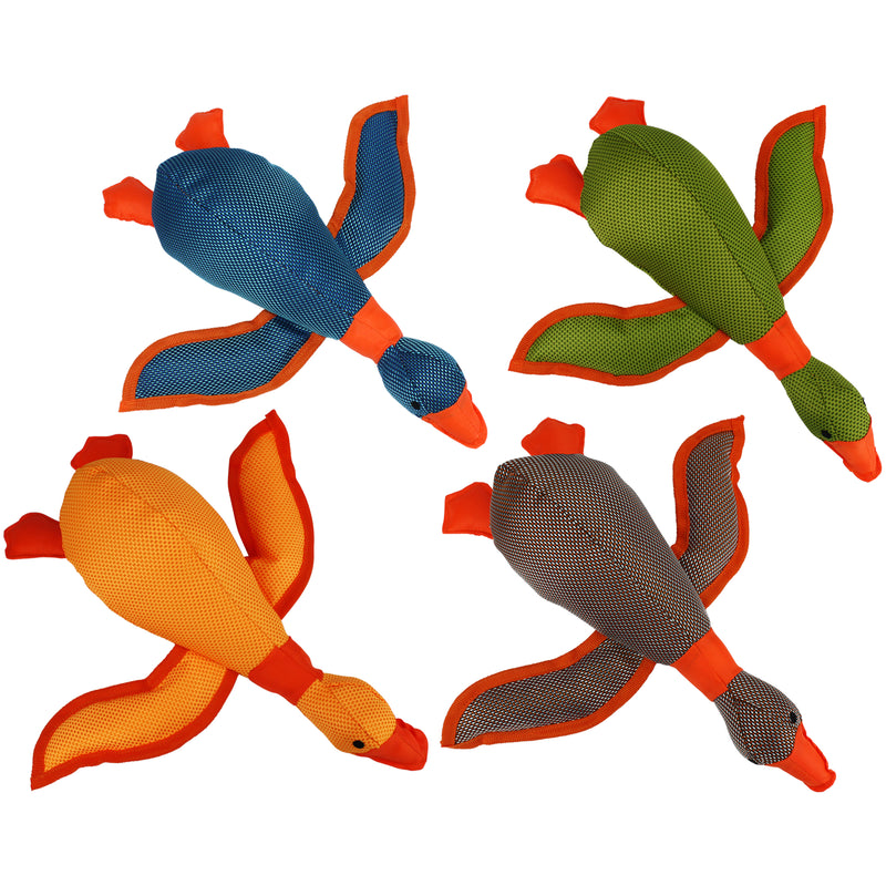 Multipet Dazzle Ducks Assorted Colors Dog Toy