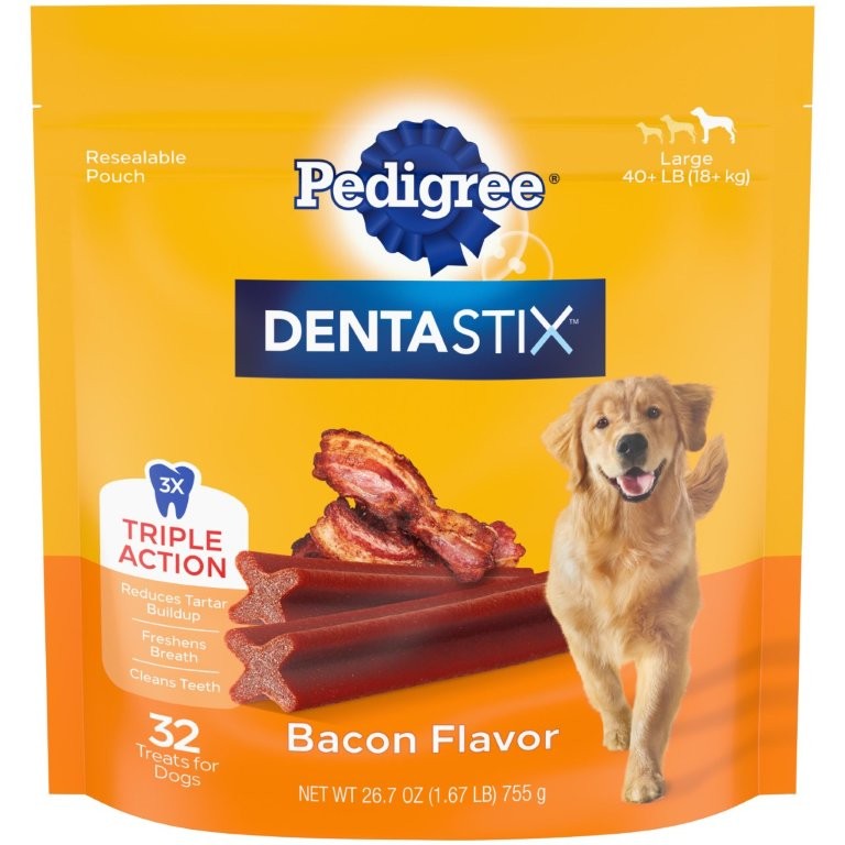 Pedigree Dentastix Bacon Flavor Dog Treat