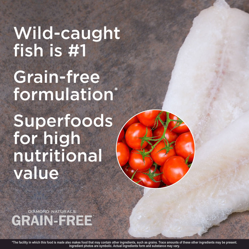 Diamond Naturals Grain-Free Wild-Caught Whitefish & Sweet Potato Formula Dry Dog Food