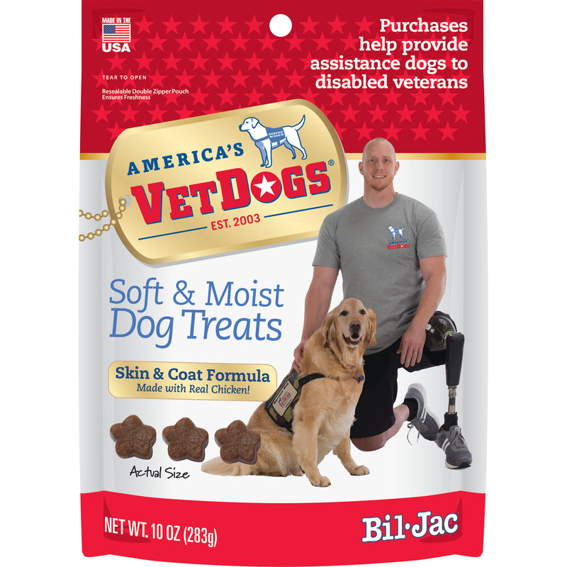 Bil-Jac 10 oz America's VetDog Dry Dog Treat