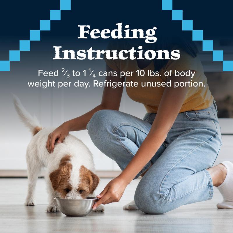 Blue Buffalo Wilderness Wolf Creek Stew High Protein, Natural Wet Food for Dogs, Hearty Chicken Stew in Gravy, 12.5-oz can