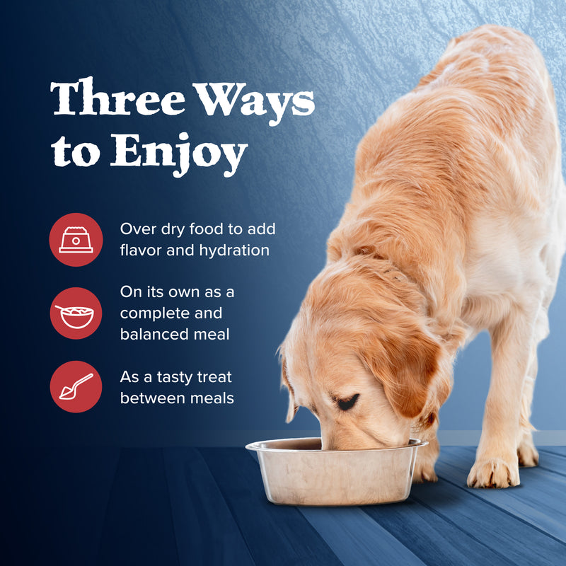 Blue Buffalo Wilderness Wolf Creek Stew Wet Dog Food, High-Protein & Grain-Free, Made with Natural Ingredients, Hearty Beef in Gravy, 12.5-oz. Can