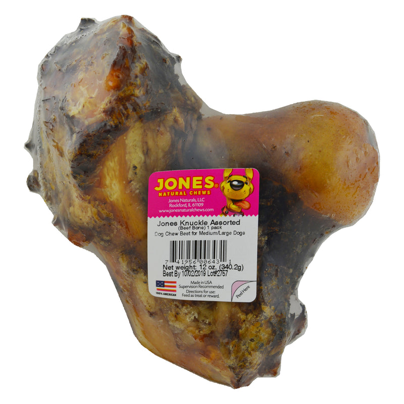 Jones Natural Chews Jones Knuckle Beef Dog Bone