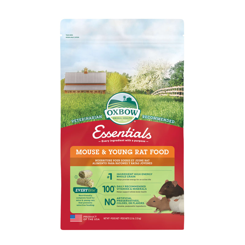 Oxbow Animal Health Essentials Mouse & Young Rat Food 2.5lb