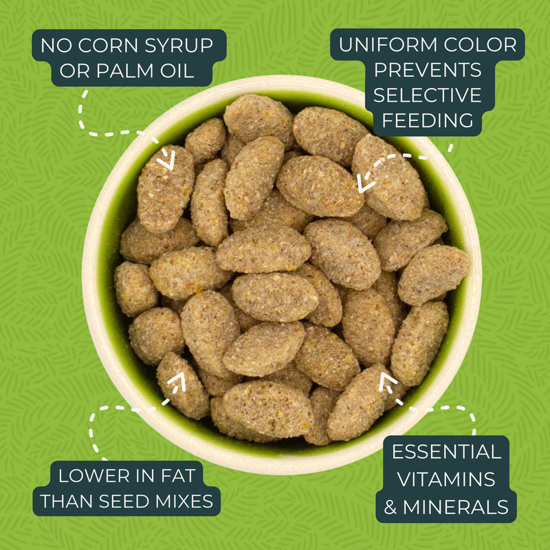 Zupreem Natural Food with Added Vitamins Minerals Amino Acids for Parrots and Conures