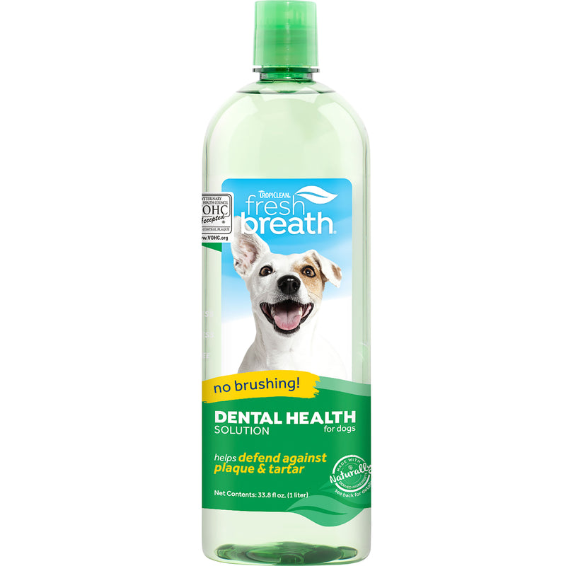 Tropiclean Fresh Breath Water Additive for Dogs & Cats