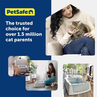 PetSafe Scoop-Free Crystal Disposable Cat Litter Tray, Fresh Scent, 1 pk.