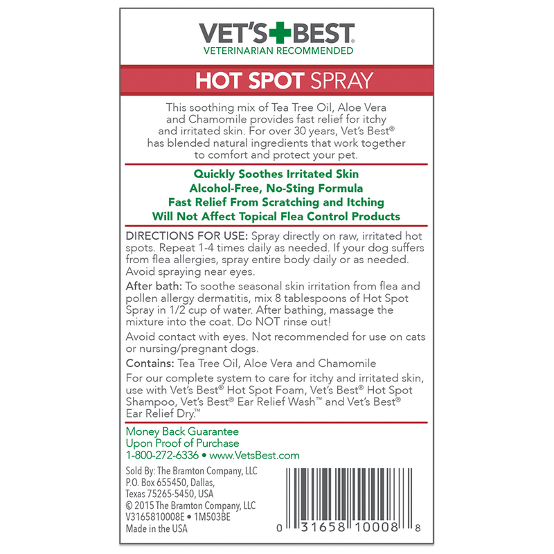 Vet's Best Hot Spot Spray 8oz