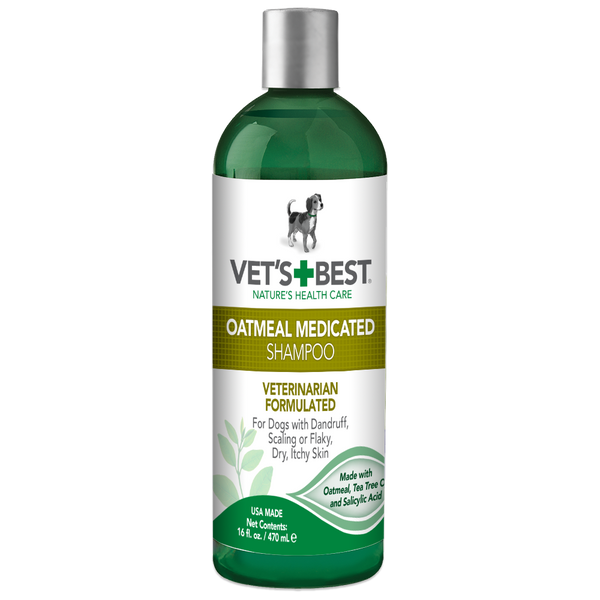 Vet's Best Oatmeal Medicated Shampoo 16oz Petsense