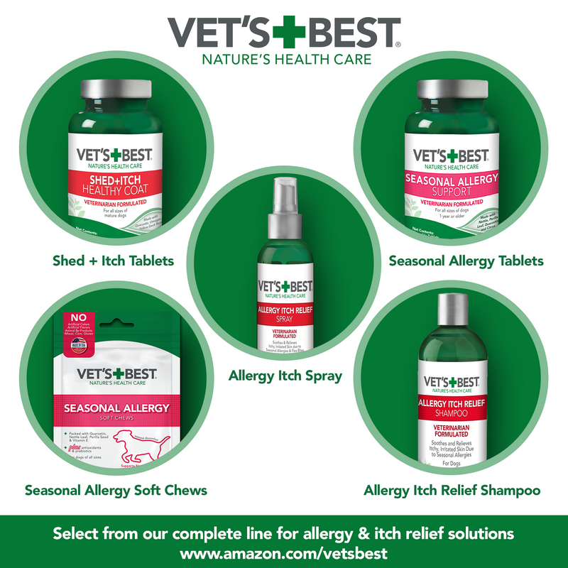 Vet's Best Allergy Itch Relief Shampoo 16oz
