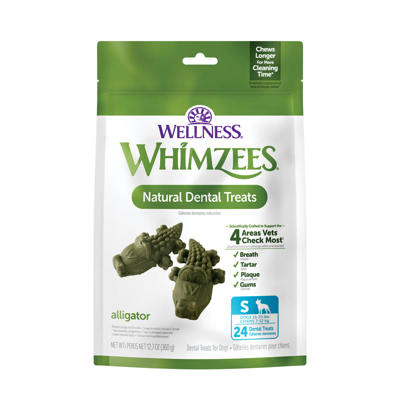 Whimzees Alligator Dental Dog Treats