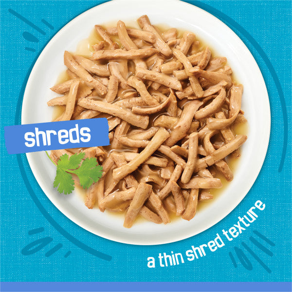 Purina Friskies Shreds With Whitefish and Sardines in Sauce Wet Cat Food - 5.5 oz. Can