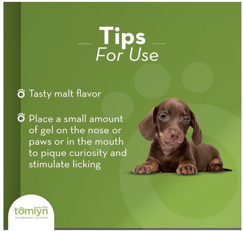 Tomlyn Nutri-Cal Puppy Malt-Flavored High-Calorie Nutritional Gel for Puppies, Helps Support a Healthy Appetite for Puppies Providing extra Calories, Vitamins, and Minerals in a Tasty Supplement, 4.25oz.