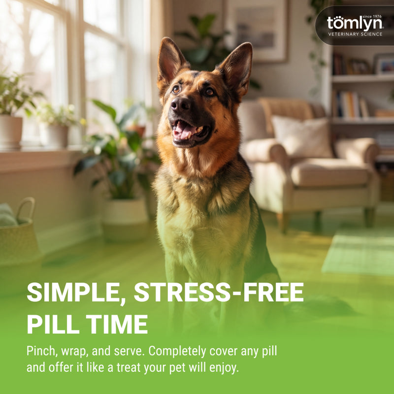 Tomlyn Pill Masker Bacon Flavor Paste for Dogs and Cats, Helps Hide the Taste and Smell of Capsules, Wafers, Tablets, and Liquid Drops, over 50 Servings Per Container