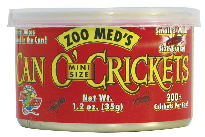 Zoo Med Can O’ Mini Size Crickets