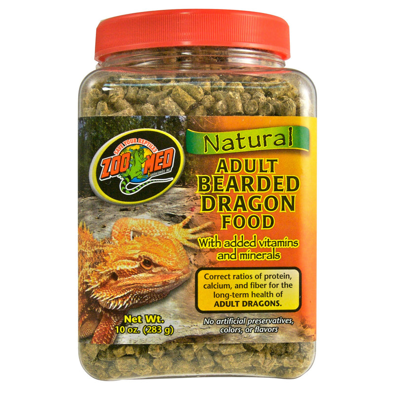Zoo Med Natural Bearded Dragon Food - Adult 10 Ounces