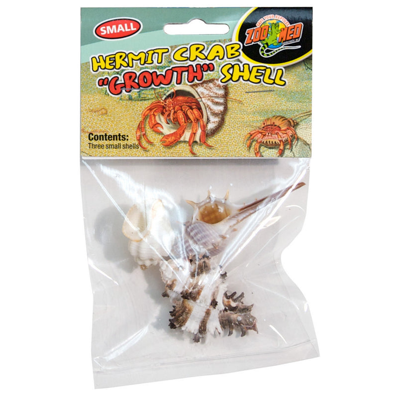 Zoo Med Hermit Crab Growth Shells - 3 Pack Small