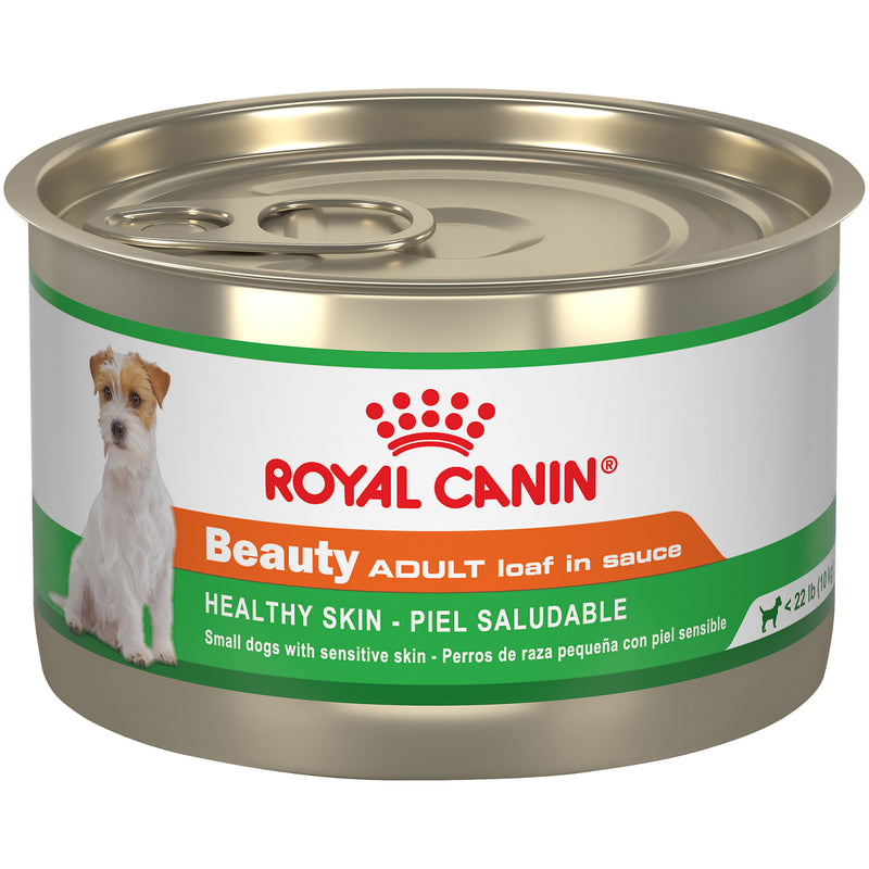 Royal Canin Canine Health Nutrition Beauty Adult Loaf in Sauce Canned Dog Food, 5.2 oz
