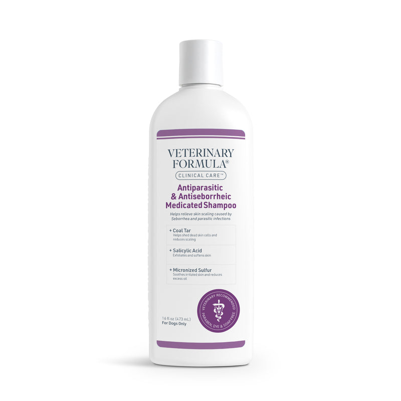 Antiparasitic & Antiseborrheic Medicated Shampoo