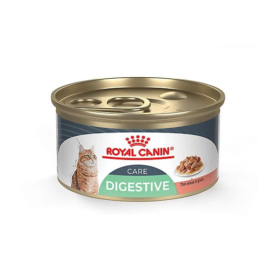 Royal Canin Digestive Care Adult Thin Slices in Gravy Wet Cat Food, 3 oz.