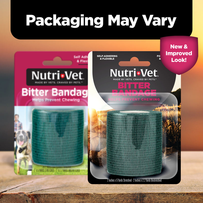 Nutri-Vet Bitter Bandage for Dogs and Cats, 2 inches