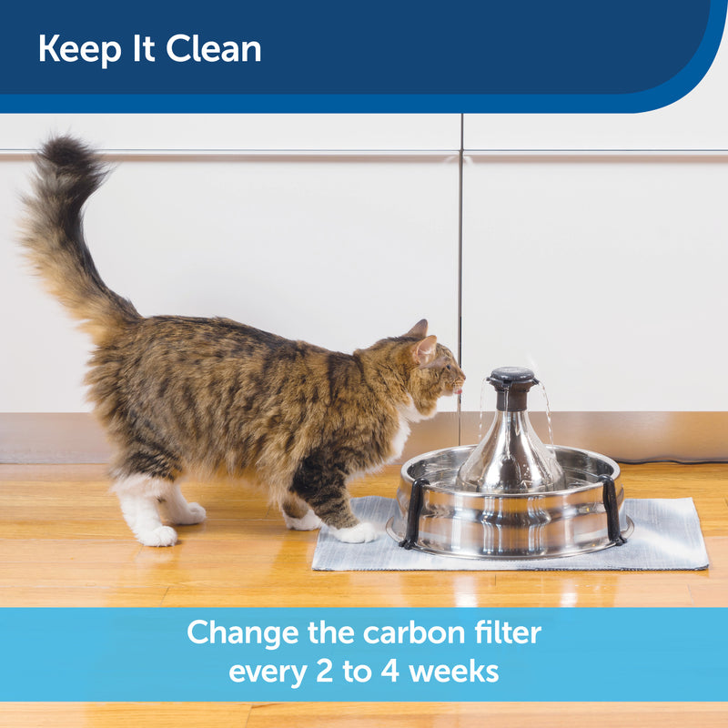 PetSafe Drinkwell Replacement Carbon Filters, Dog and Cat 360 Water Fountain Filters
