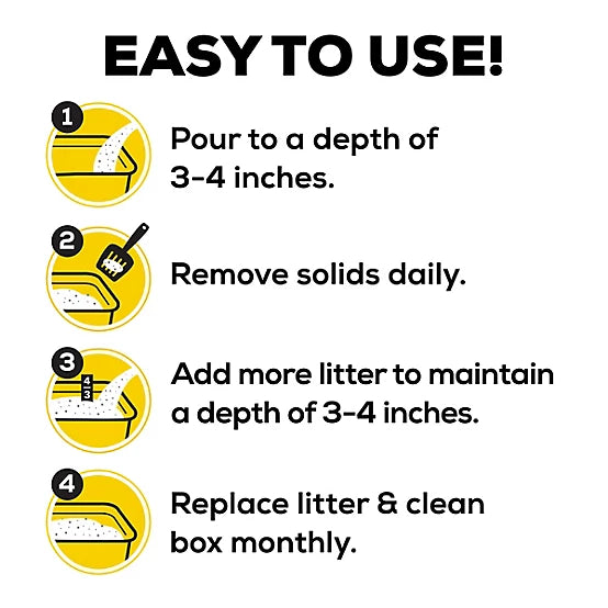 Purina Tidy Cats 4-in-1 Strength Scented Clumping Clay Cat Litter, Multi-Cat, 20lb