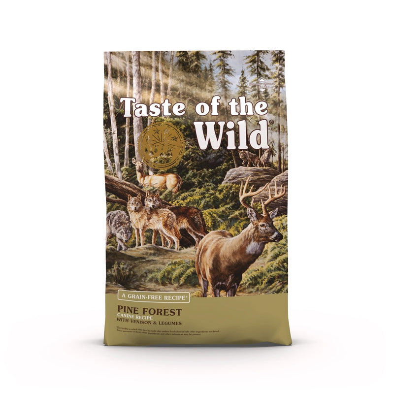 Taste of the Wild Pine Forest Canine Recipe with Venison & Legumes Dry Dog Food