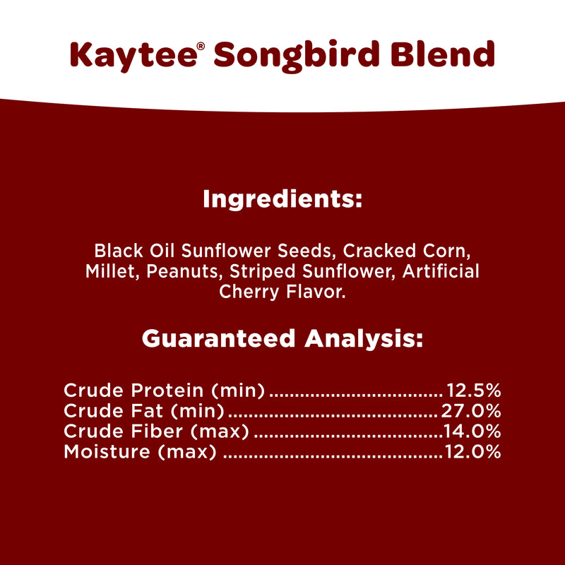 Kaytee Songbird Stand Up Bag 5 Pounds
