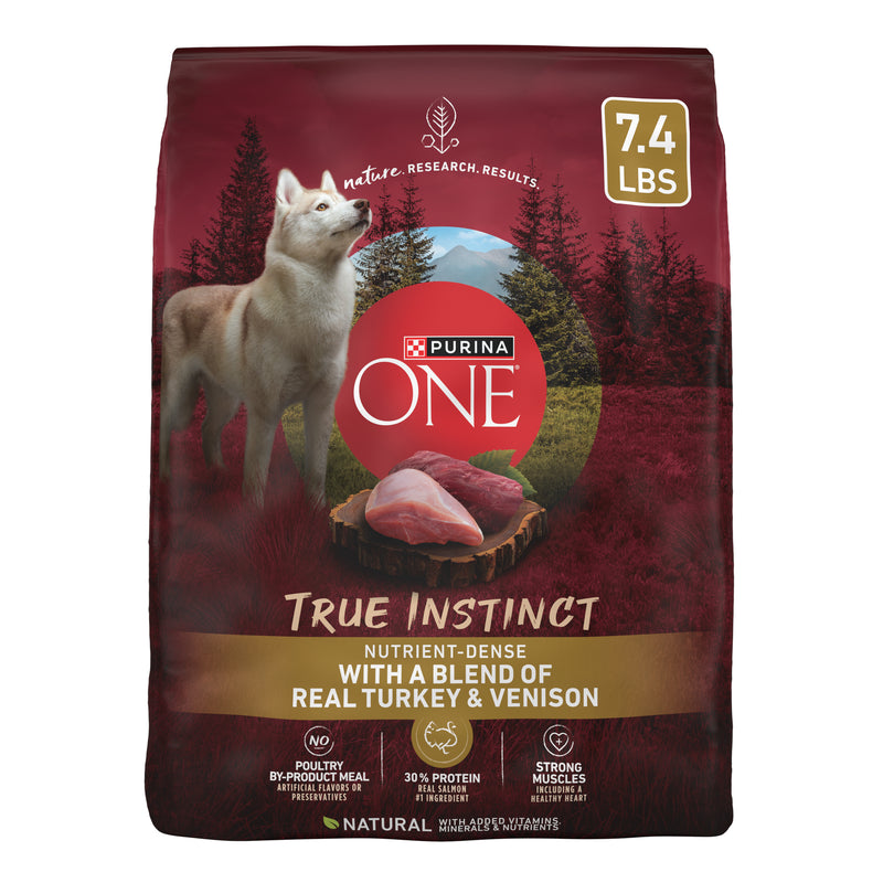 Purina ONE True Instinct With A Blend Of Real Turkey and Venison Dry Dog Food